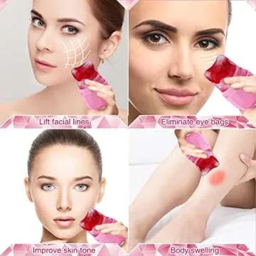 WMKGG Ice Roller for Face & Eye – Reusable Silicone Tool