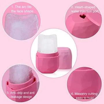 WMKGG Ice Roller for Face & Eye – Reusable Silicone Tool