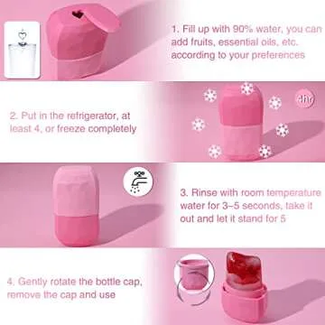 WMKGG Ice Roller for Face & Eye – Reusable Silicone Tool