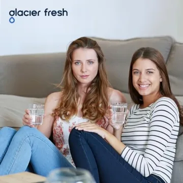 GLACIER FRESH Gravity Water Filter System for Home & Camping