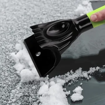 YEECOPON 25" Snow Brush & Ice Scraper for Car Windshield, Detachable Snow Scrapers with Foam Grip for Cars, Trucks, SUVs