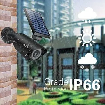 Solar Motion Sensor Light 800 Lumens for Outdoor Use