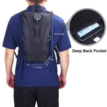 Hydration Pack Backpack with 3L Bladder for Outdoor Adventures