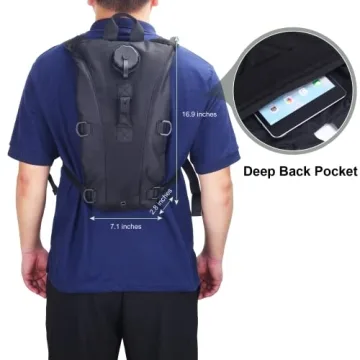 Hydration Pack Backpack with 3L Bladder for Outdoor Adventures