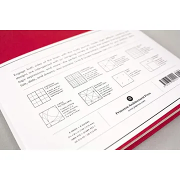 Grids & Guides Red Notebook for Creative Minds