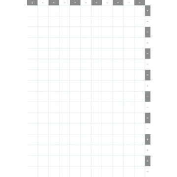 Grids & Guides Red Notebook for Creative Minds