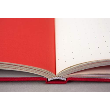 Grids & Guides Red Notebook for Creative Minds