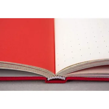 Grids & Guides Red Notebook for Creative Minds