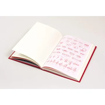 Grids & Guides Red Notebook for Creative Minds
