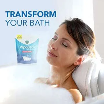 Elevate Your Soak with Vicks VapoBath Crystals