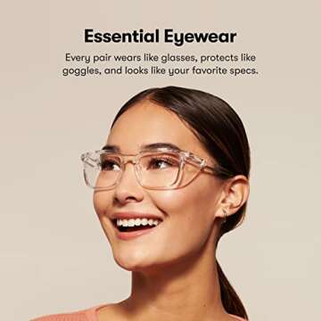 Stoggles Rectangle Certified Safety Glasses for All Occasions