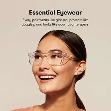 Stoggles Rectangle Certified Safety Glasses for All Occasions