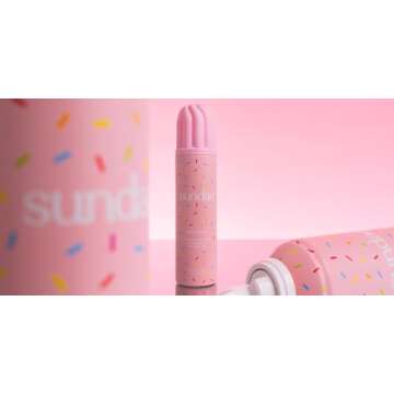 sundae Whipped Shower Foam Birthday Cake Foaming Body Wash 8.9 fl oz, 265ml