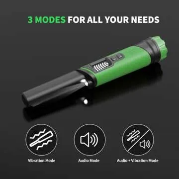 DR.ÖTEK Waterproof Metal Detector Pinpointer with LCD
