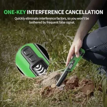 DR.ÖTEK Waterproof Metal Detector Pinpointer with LCD