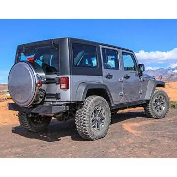 Boomerang 32" MasterSeries Hard Tire Cover for Jeep Wrangler