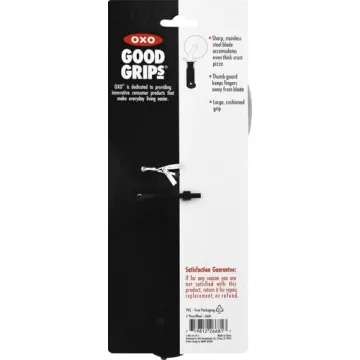 OXO Good Grips Stainless Steel 4-Inch Pizza Cutter and Wheel