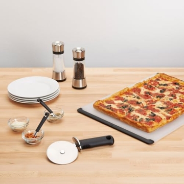 OXO Good Grips Stainless Steel 4-Inch Pizza Cutter and Wheel