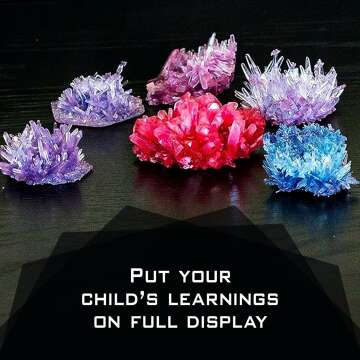 Learn with 4M Crystal Growing STEM Kit for Kids