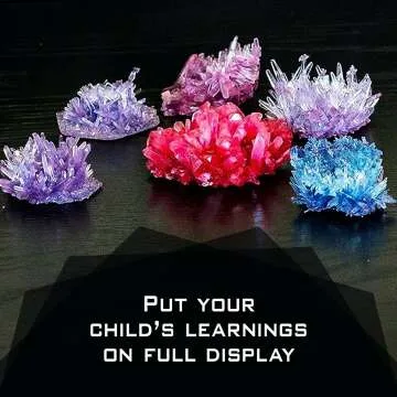 Learn with 4M Crystal Growing STEM Kit for Kids