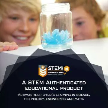 Learn with 4M Crystal Growing STEM Kit for Kids