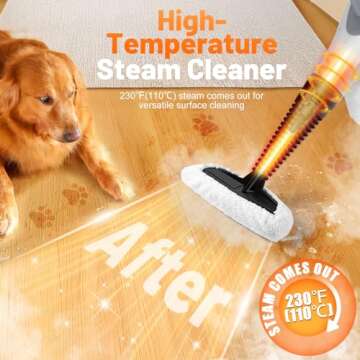 Multi-Surface Handheld Pressurized Steam Cleaner