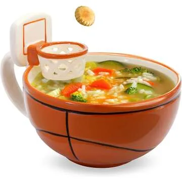 Ceramic Mug with Hoop | 16OZ for Coaches & Sports