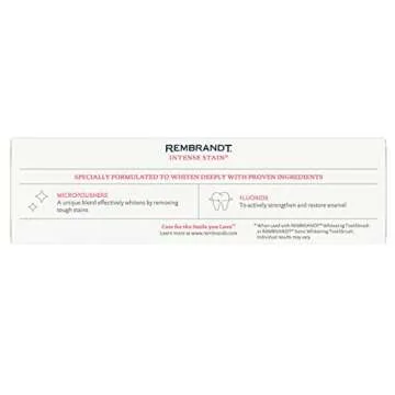 REMBRANDT Whitening Toothpaste for Whiter Teeth in Days