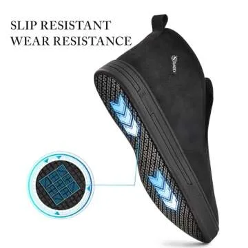 SUADEX Slip On Non Slip Work Shoes for Men and Women