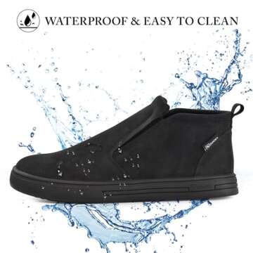 SUADEX Slip On Non Slip Work Shoes for Men and Women