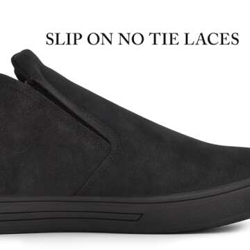 SUADEX Slip On Non Slip Work Shoes for Men and Women