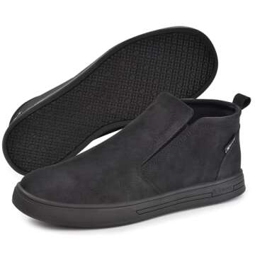 SUADEX Slip On Non Slip Work Shoes for Men and Women