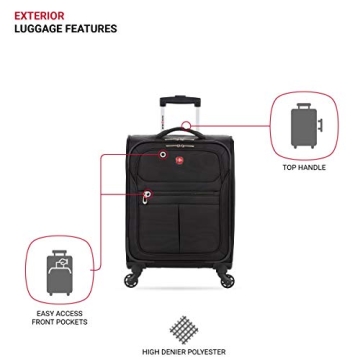 SwissGear 4010 18-Inch Softside Carry-On Luggage