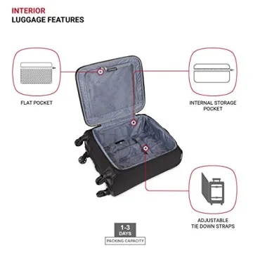 SwissGear 4010 18-Inch Softside Carry-On Luggage