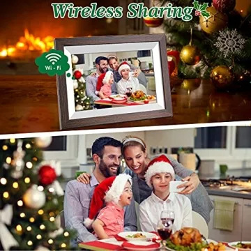 10.1 Inch Digital Picture Frame with WiFi for Easy Sharing