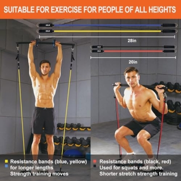 Portable 20-in-1 Home Gym Exercise Equipment