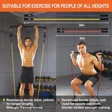Portable 20-in-1 Home Gym Exercise Equipment
