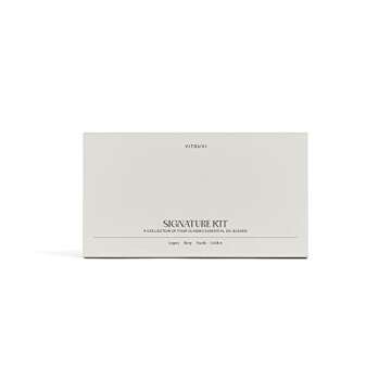 Vitruvi Signature Blend Essential Oils Kit | Floral, Citrus, Herbal, and Woodsy Aromas | 100% Pure Essential Oil Set, Essential Oils for Diffusers Aromatherapy 4x5 ml (0.17 fl. oz.)