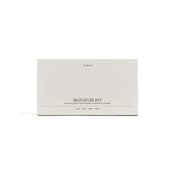 Vitruvi Signature Blend Essential Oils Kit | Floral, Citrus, Herbal, and Woodsy Aromas | 100% Pure Essential Oil Set, Essential Oils for Diffusers Aromatherapy 4x5 ml (0.17 fl. oz.)