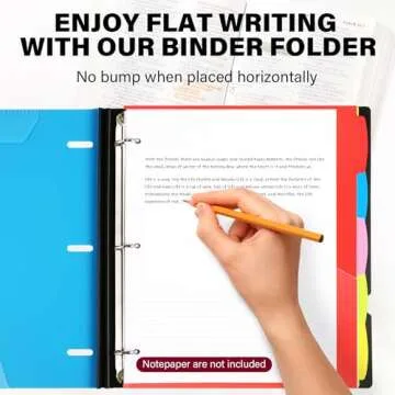 MAKHISTORY Telescoping Project Organizer - Versatile 3 Ring Binder