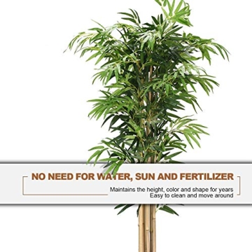 5 Feet Artificial Bamboo Silk Tree for Indoor Decor