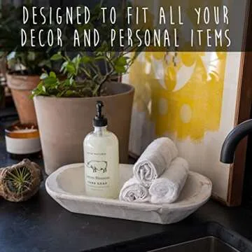 Antique Wooden Dough Bowls for Stylish Home Decor