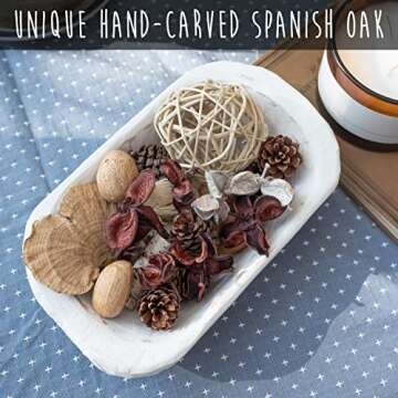 Antique Wooden Dough Bowls for Stylish Home Decor