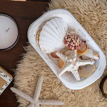 Antique Wooden Dough Bowls for Stylish Home Decor