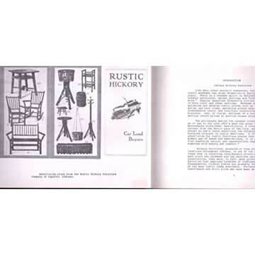 Indiana Hickory Furniture. Including edited catalogues from The Old Hickory Furniture Company, 1922 and The Indiana Willow Products Co. Inc., 1948. 1988 First Edition.