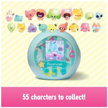 Punirunes Interactive Digital Toy with 55 Squishy Characters