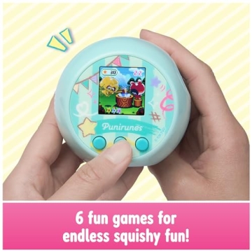 Punirunes Interactive Digital Toy with 55 Squishy Characters