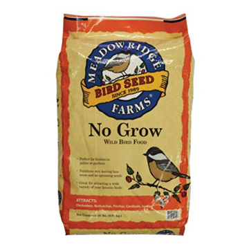 Premium No Grow Wild Bird Seed Mix - 20lb Bag for Vibrant Backyard Birds