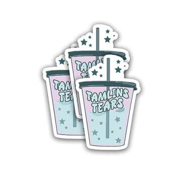 314PI (3pcs) Tamlins Tears Sticker, Kindle Sticker, Water Assistant Vinyl Bookish Decals for Water Bottles Laptops Phone, Booktok Sticker, Books Sticker, Reading Stickers, Kindle Stickers, Reading