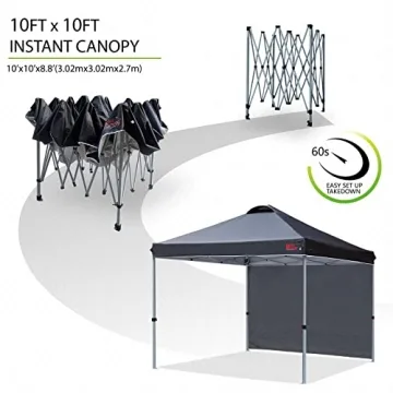 MASTERCANOPY Pop-up Tent for Tailgating and More